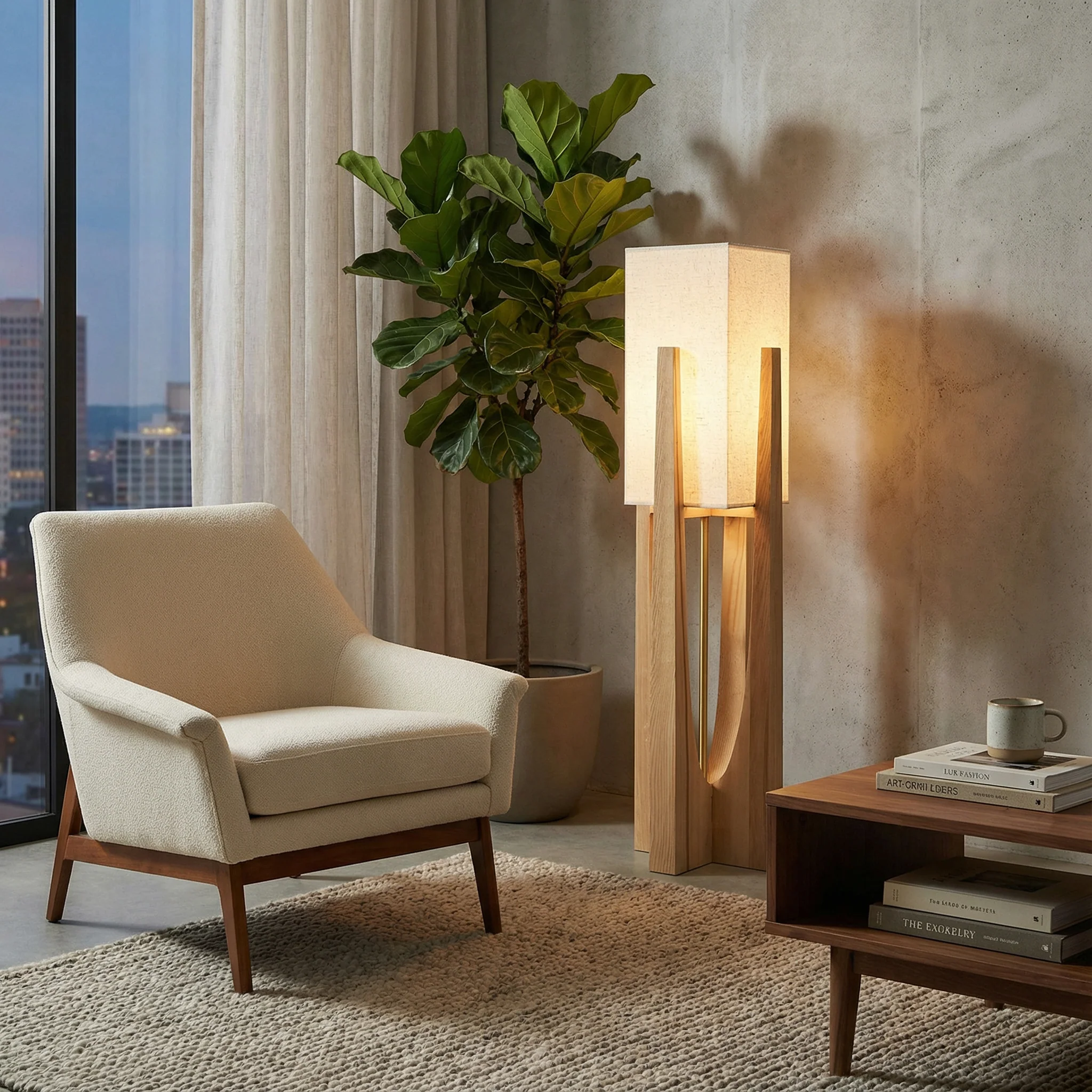 Ribe Floor Lamp – Scandinavian Minimalist Design – Image 2