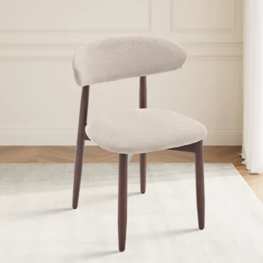 Chaise de salle à manger beige Ringsted