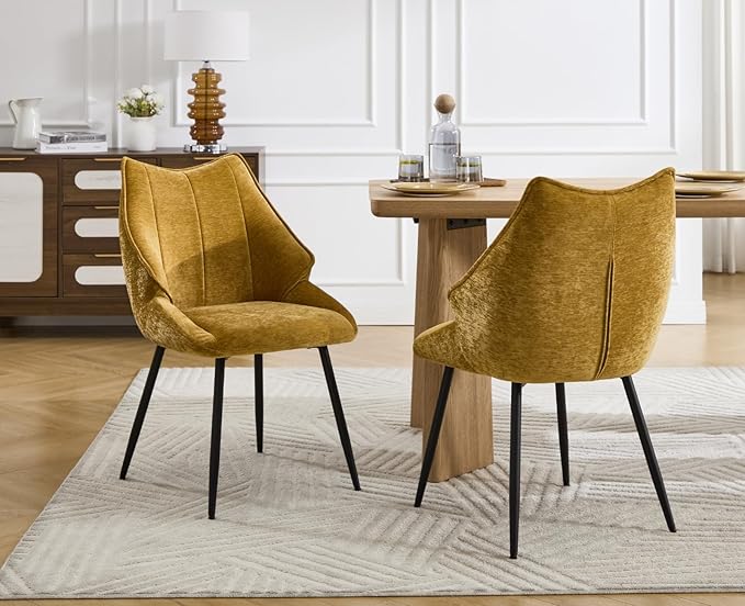 Skanör Mustard Dining Chair – Image 5