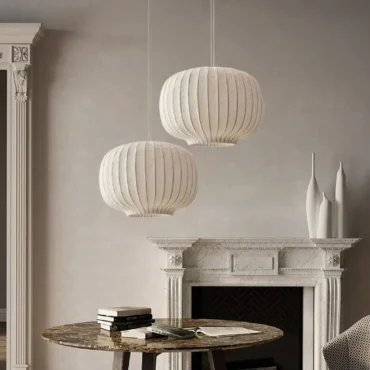 Henningsvær – suspension scandinave en soie