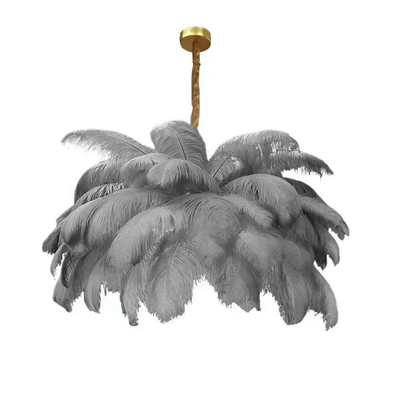 Uppsala Ceiling Lamp – Feather Pendant Light – Image 4