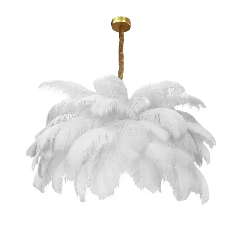 Uppsala Ceiling Lamp – Feather Pendant Light – Image 2