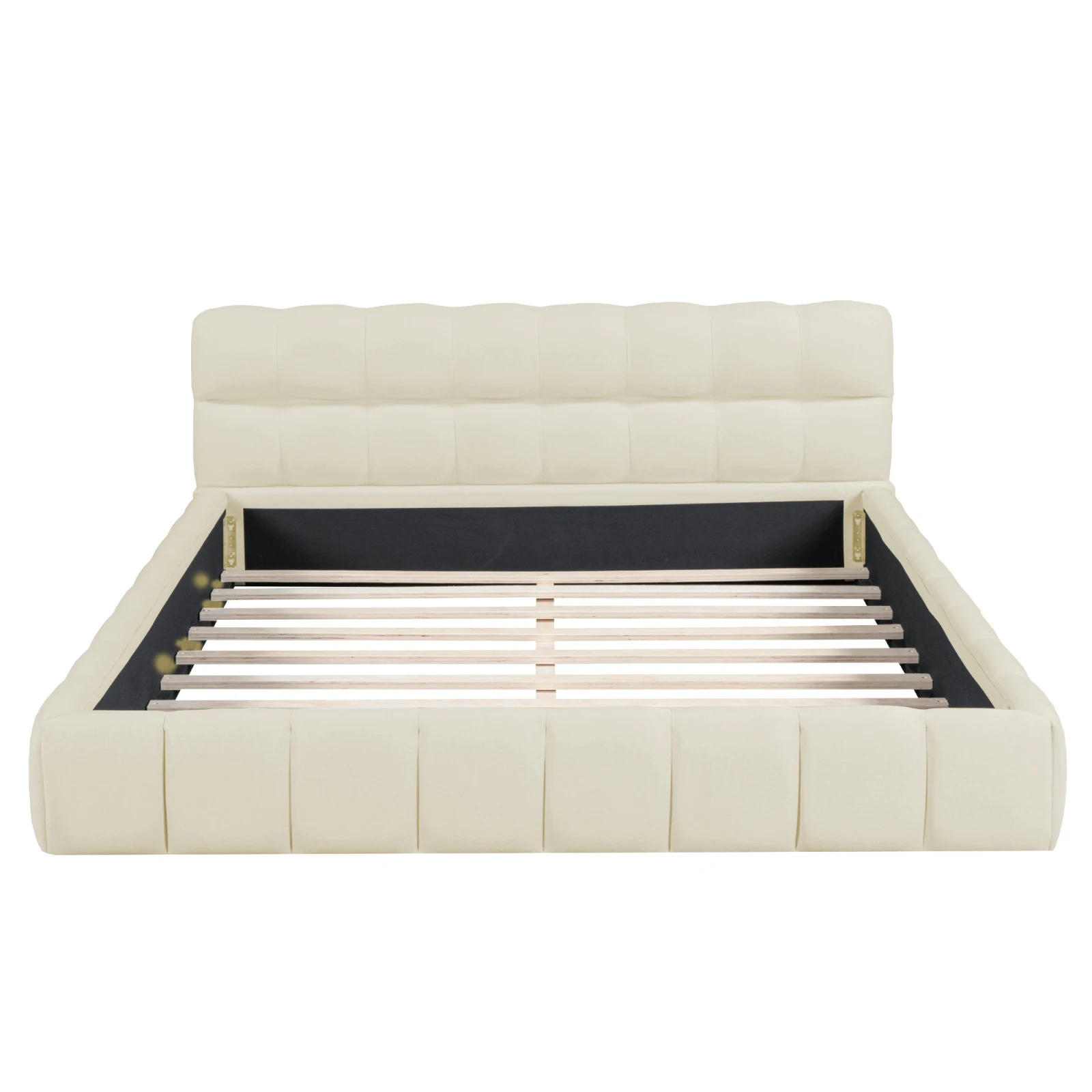 Holmestrand 140×200 cm Bed in Beige – Image 4