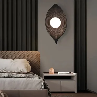 Voss - Applique murale feuille zen nordique