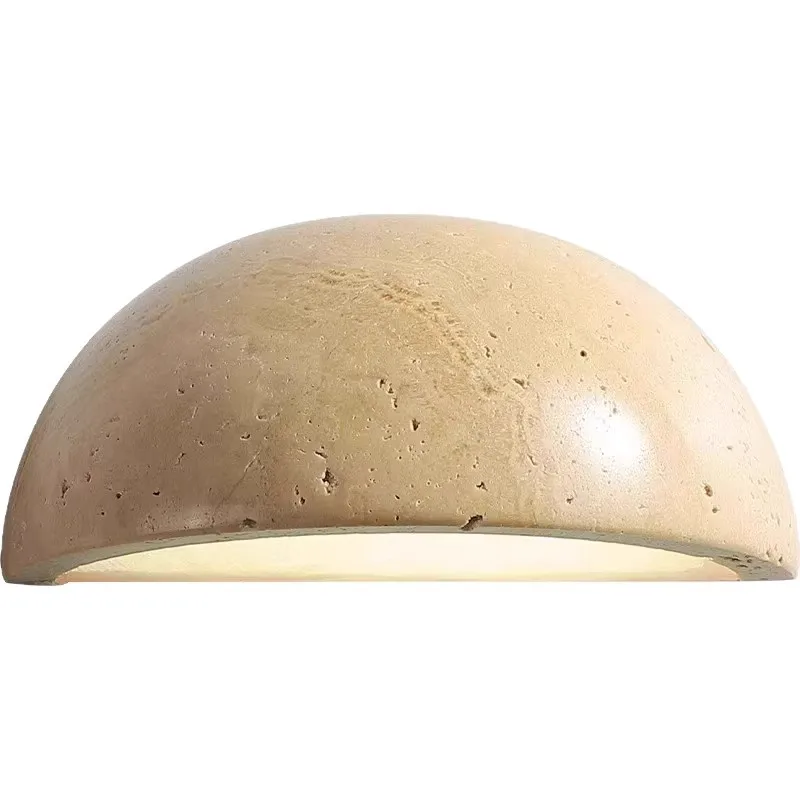Kjerstad – Travertine Half-Moon Wall Lamp – Image 6