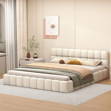 Lit Holmestrand 140×200 cm - Beige