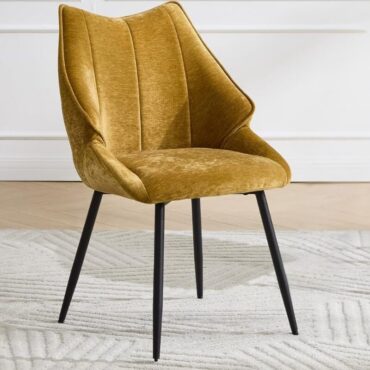 Chaise de salle à manger Skanör moutarde